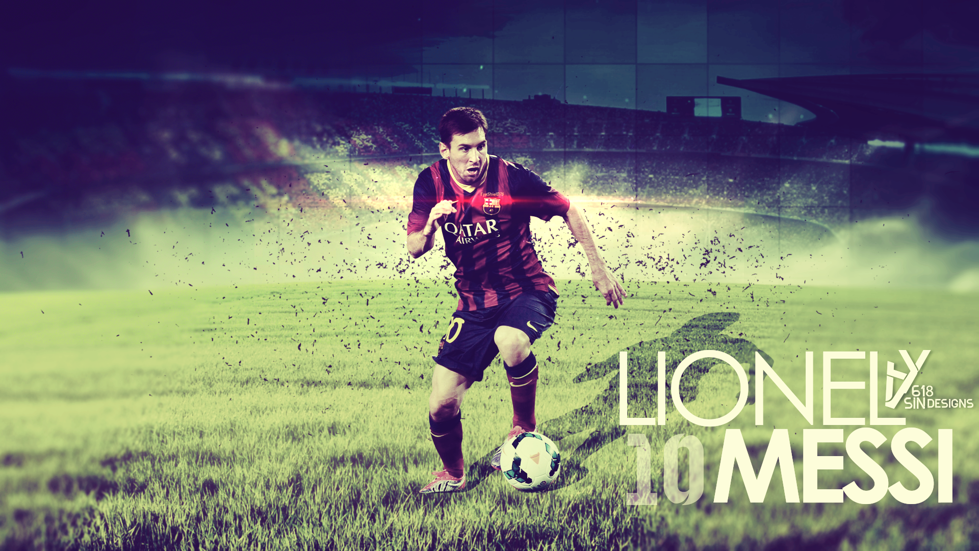 Full HD Lionel Messi 1920x1080 Wallpapers 