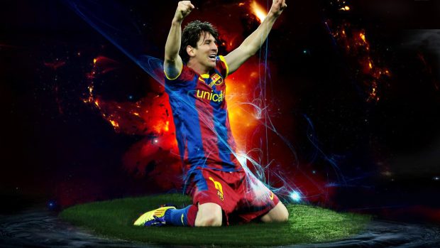 Full HD Lionel Messi 1920x1080 Picture.