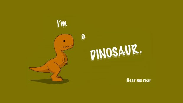 Funny Little Dinosaur For Wallpaper Images HD Free.