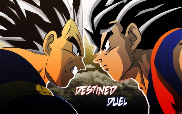 Goku vs Vegeta Wallpaper dragon ball.