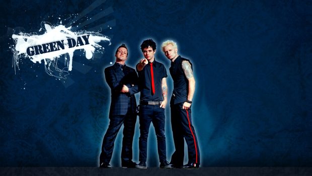 Green Day Background.
