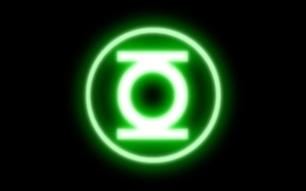 Green Lantern Logo Wallpaper.
