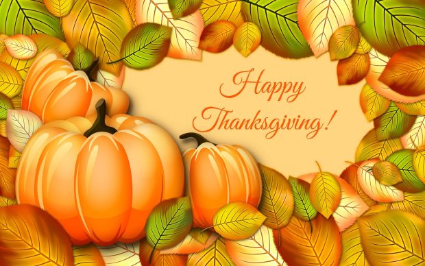HD 3D Thanksgiving Background.