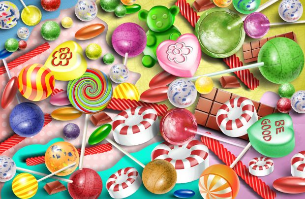 HD Candy Backgrounds Free Download.
