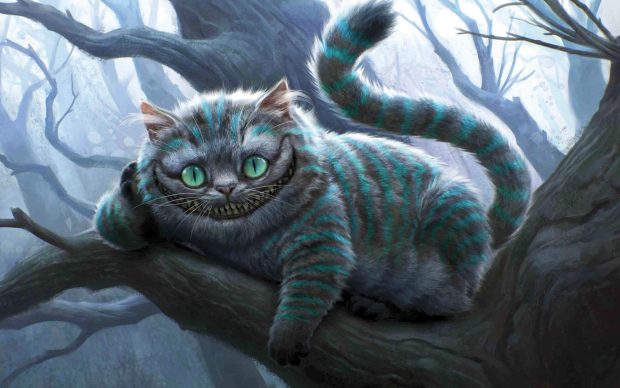 HD Cheshire Cat Wallpaper.
