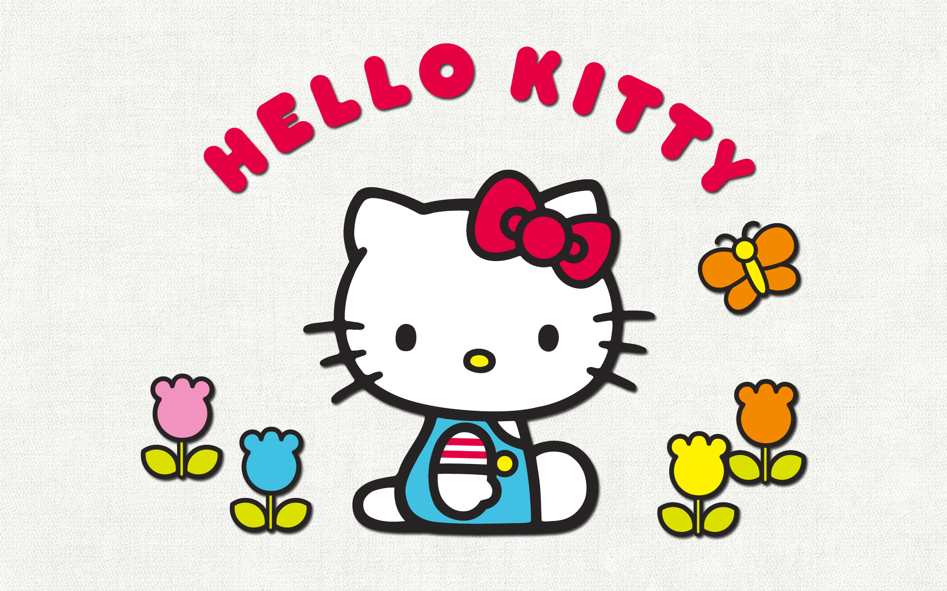 Hello Kitty可爱卡通形象手机壁纸_电脑主题网