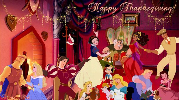 HD Disney Thanksgiving Wallpaper.