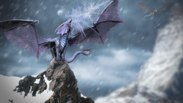 HD Ice Dragon Pictures.
