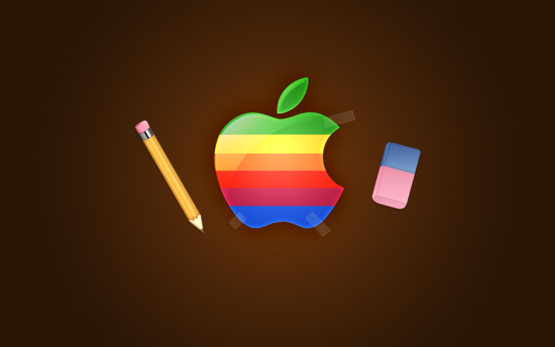 HD Leather Apple Backgrounds - PixelsTalk