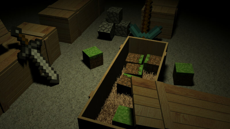 Minecraft Background - PixelsTalk