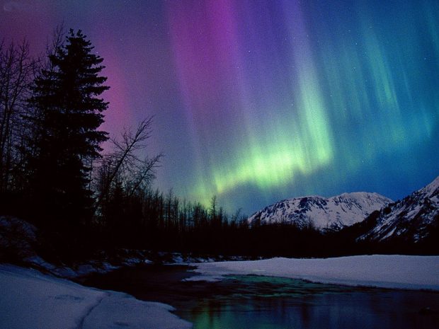 HD Northern Lights Backgrounds.