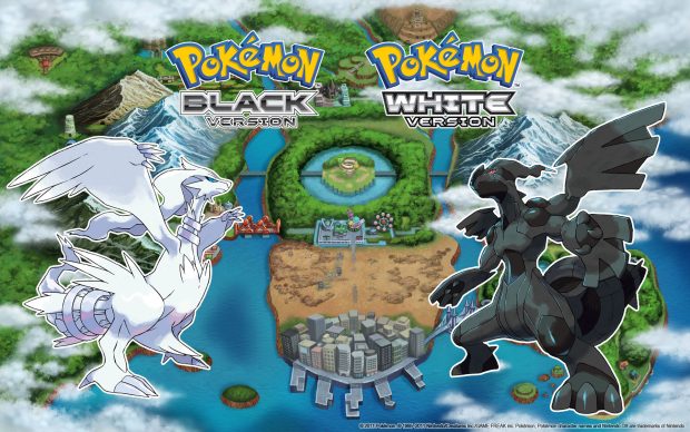 HD Pokemon Black And White Wallpaper.