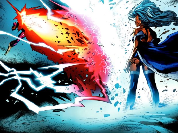 HD Storm X Men Comics Backgrounds.