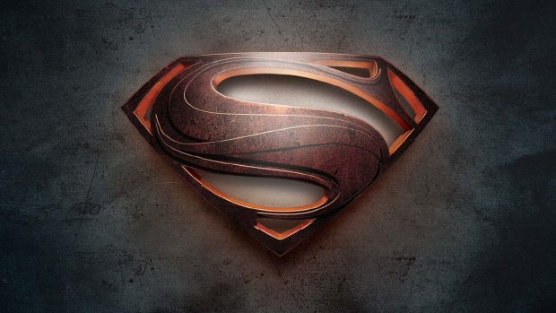 HD Superman Logo Ipad Background.