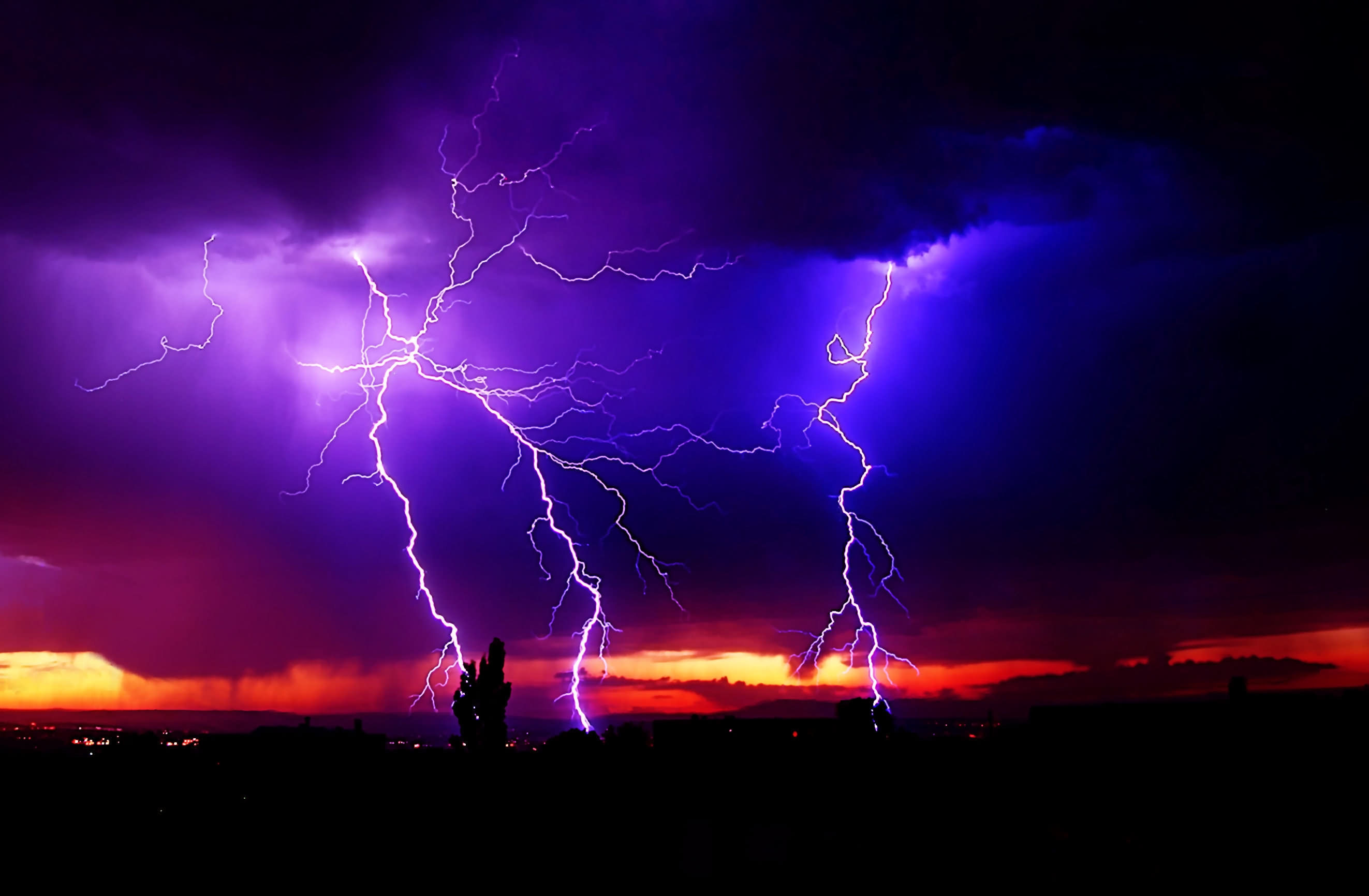 400 Lightning Wallpapers  Wallpaperscom