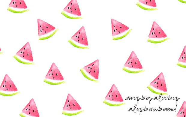 HD Watermelon Wallpaper.