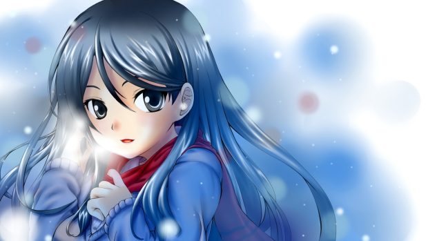 HD wallpaper anime girl.