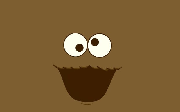 HD wallpaper chocolate cookie monster.