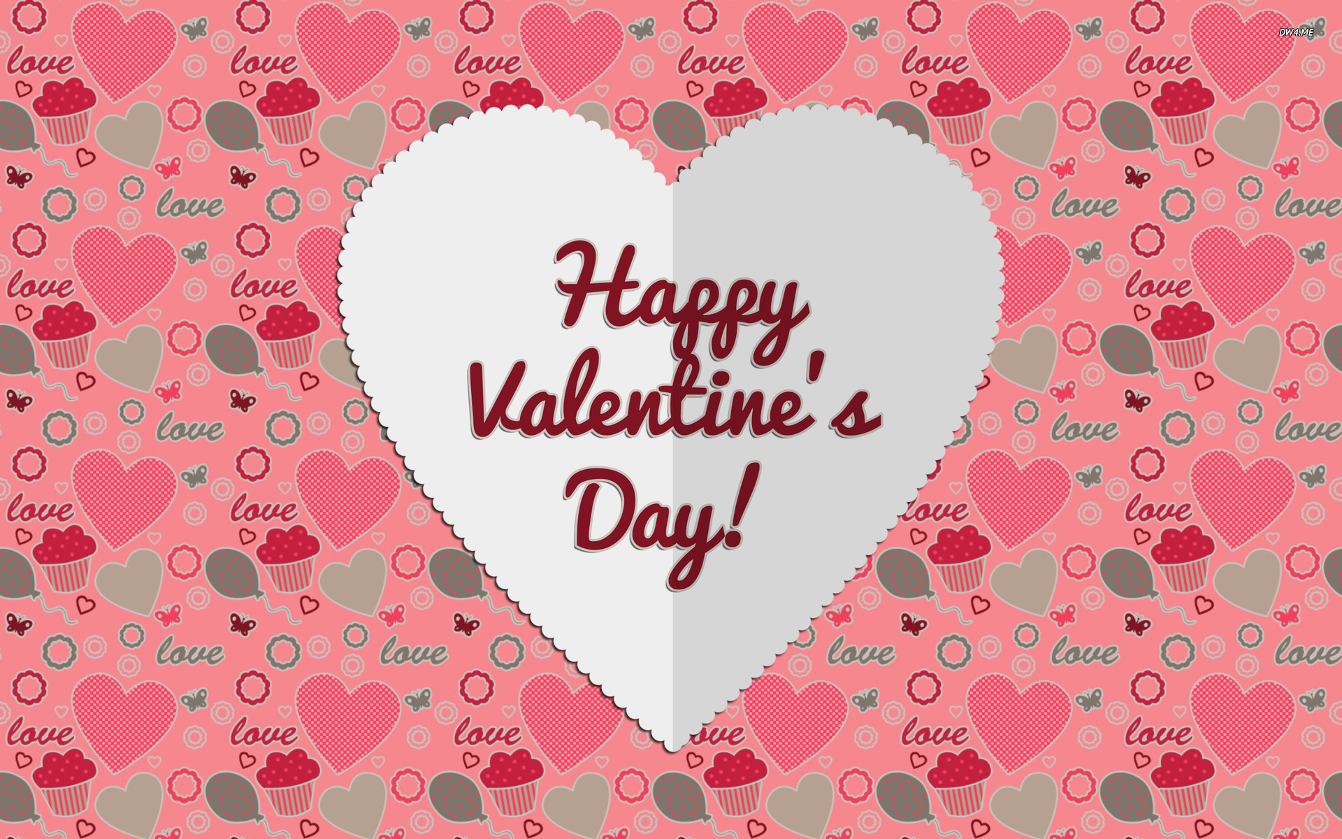 Pink Valentines Day Wallpapers HD for Desktop  PixelsTalkNet