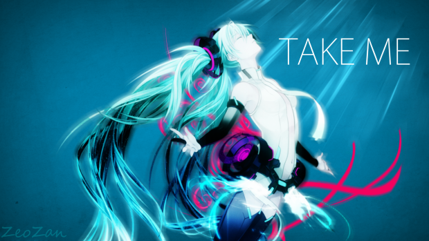 Hatsune Miku Backgrounds.