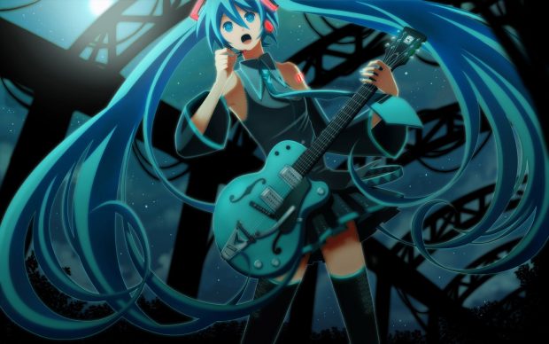 Hatsune Miku Wallpapers HD For Desktop.