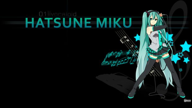 Hatsune miku desktop wallpapers.