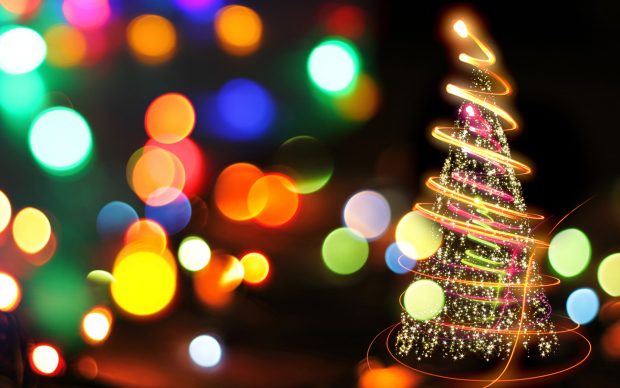 Holiday HD Christmas Lights Wallpapers 1920x1200.