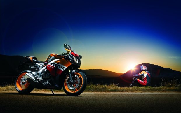 Honda motorcycle wallpaper desktop.