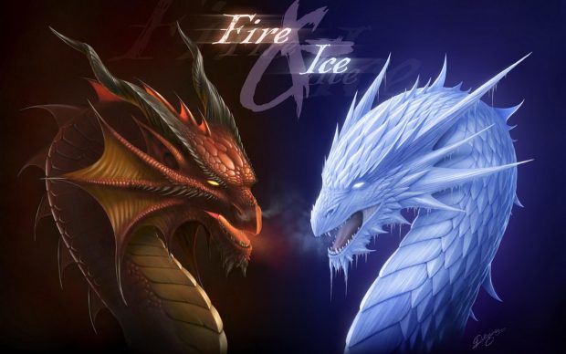 Ice Dragon Backgrounds.