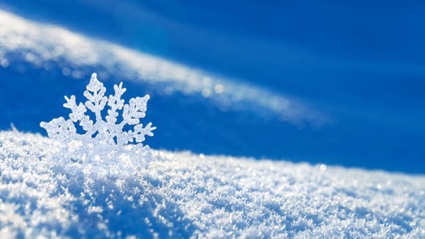 Images Snowflake Wallpaper HD.