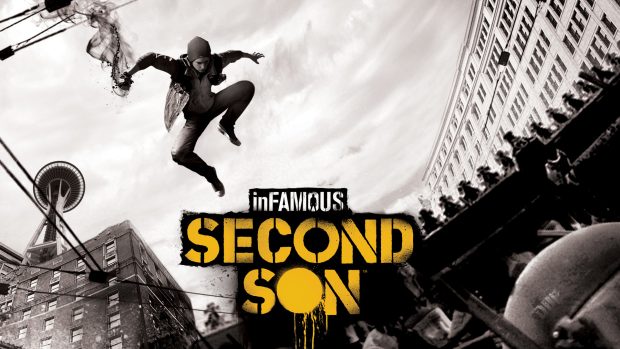 Infamous second son video game wallpaper.