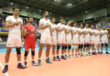 Iran Volleyball Team Wallpaper.