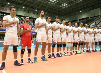 Iran Volleyball Team Wallpaper.