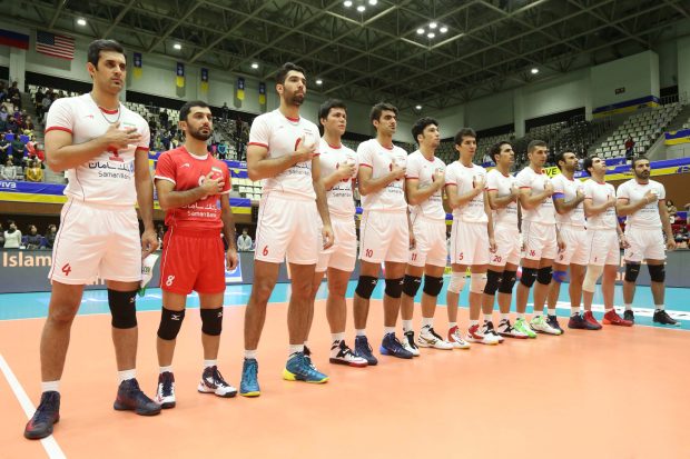 Iran Volleyball Team Wallpaper.