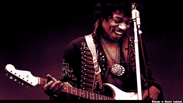 Jimi Hendrix Desktop Background.