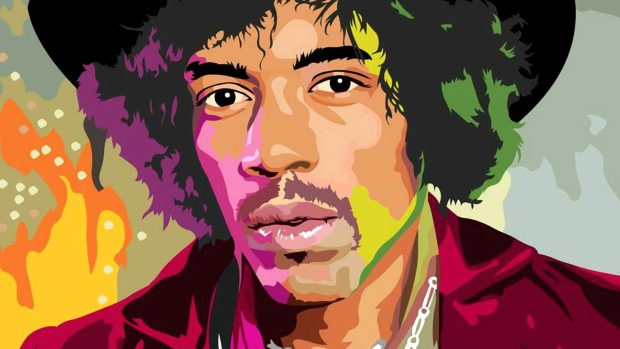 Jimi Hendrix HD Backgrounds.