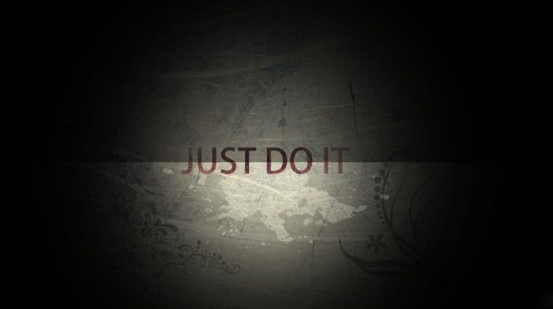 Just do it nike motivational quote wallpaper hd.