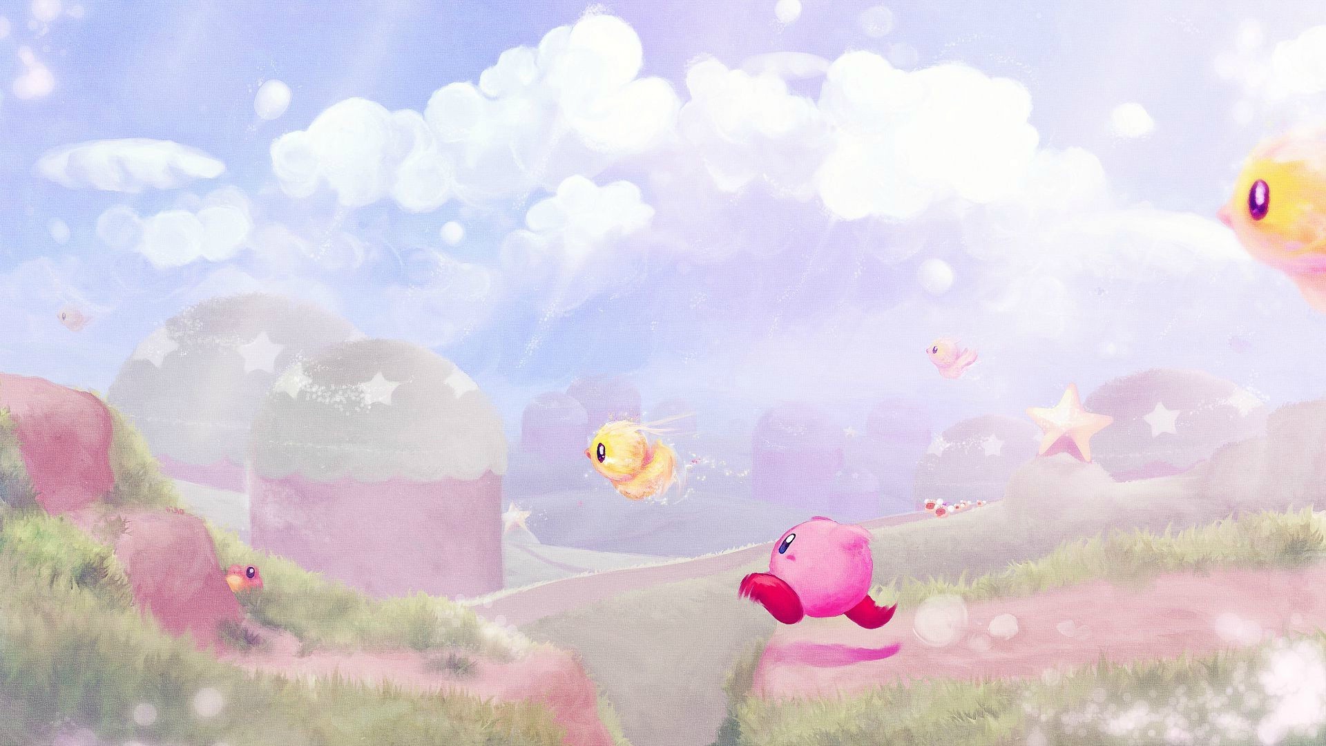 Kirby HD Backgrounds Free Download  PixelsTalkNet