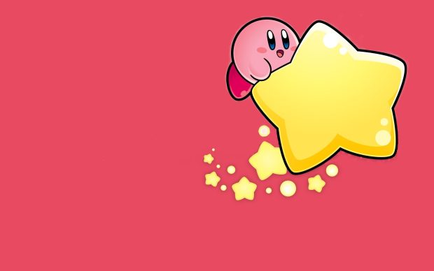 Kirby art hd wallpaper download.