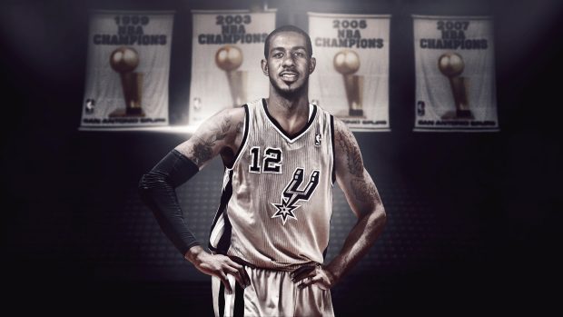 LaMarcus Aldridge Spurs Banners Wallpapers.