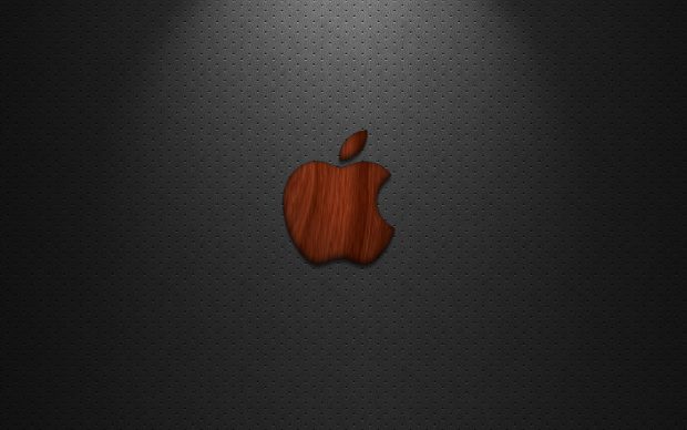 Leather Apple HD Wallpaper.