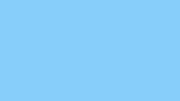 Light sky blue solid color background.