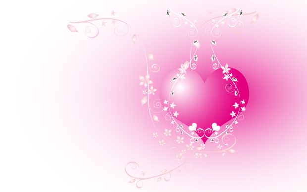 Love Pink Wallpaper HD Free Download.