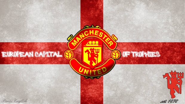 Manchester United Logo High Def Background HD.