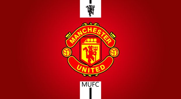Manchester United Logo High Def Wallpaper.