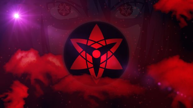 Mangekyou Sharingan HD Wallpaper.