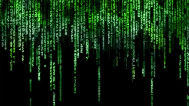 Matrix design background.