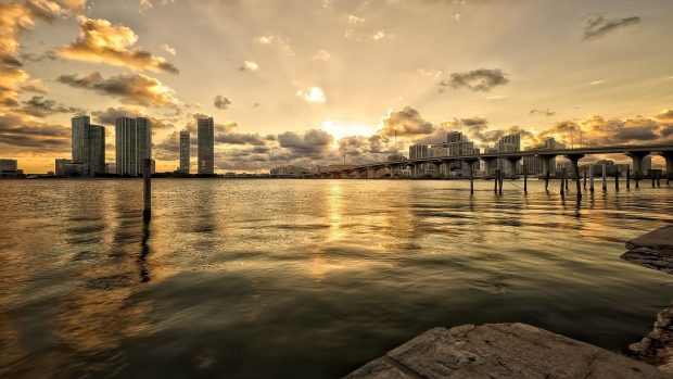 Miami Background HD.