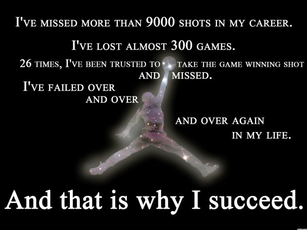 Michael Jordan Quote Desktop Wallpaper.