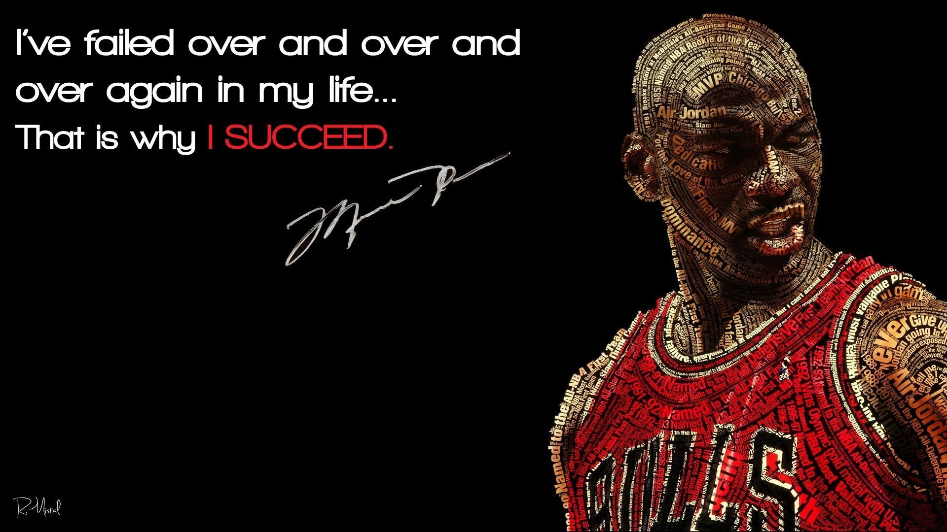 Michael Jordan Quote HD Wallpapers Free Download | PixelsTalk.Net